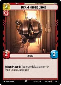 DRK-1 Probe Droid (Foil) - Legends of the Force - Star Wars: Unlimited card