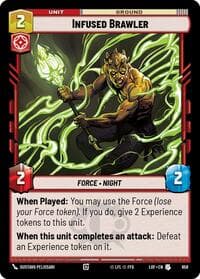 Infused Brawler (Foil) - Legends of the Force - Star Wars: Unlimited card