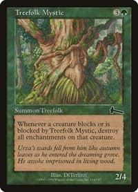 Treefolk Mystic - Urza's Legacy - Magic: The Gathering card