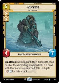 Zuckuss - The Findsman (Foil) - Legends of the Force - Star Wars: Unlimited card