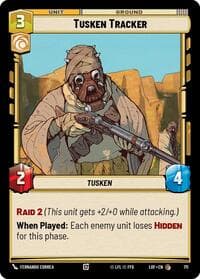 Tusken Tracker (Foil) - Legends of the Force - Star Wars: Unlimited card