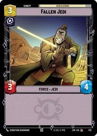 Fallen Jedi (Foil) - Legends of the Force - Star Wars: Unlimited card