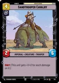 Sandtrooper Cavalry (Foil) - Legends of the Force - Star Wars: Unlimited card