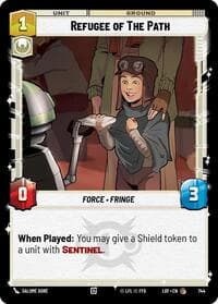Refugee of The Path (Foil) - Legends of the Force - Star Wars: Unlimited card