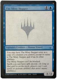 The Misty Stepper - Un-Known Event Playtest Cards - Magic: The Gathering card