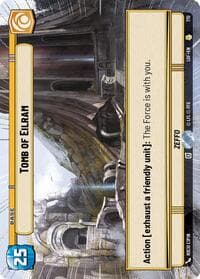 Tomb of Eilram (Hyperspace Foil) - Legends of the Force - Star Wars: Unlimited card