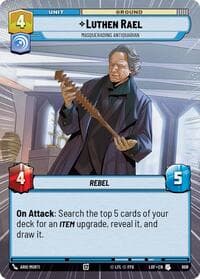 Luthen Rael - Masquerading Antiquarian (Hyperspace Foil) - Legends of the Force - Star Wars: Unlimited card