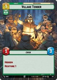 Village Tender (Hyperspace Foil) - Legends of the Force - Star Wars: Unlimited card