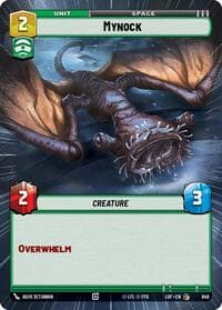 Mynock (Hyperspace Foil) - Legends of the Force - Star Wars: Unlimited card