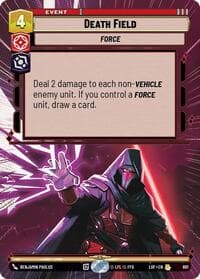Death Field (Hyperspace Foil) - Legends of the Force - Star Wars: Unlimited card