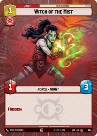 Witch of the Mist (Hyperspace Foil) - Legends of the Force - Star Wars: Unlimited card