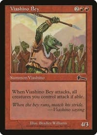 Viashino Bey - Urza's Legacy - Magic: The Gathering card