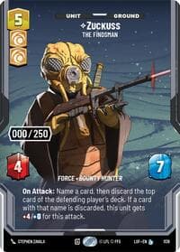 Zuckuss - The Findsman (Serialized) - Legends of the Force - Star Wars: Unlimited card