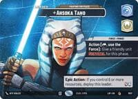 Ahsoka Tano - Fighting For Peace (Showcase) - Legends of the Force - Star Wars: Unlimited card