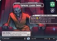 Supreme Leader Snoke - In the Seat of Power (Showcase) - Legends of the Force - Star Wars: Unlimited card