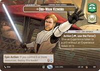 Obi-Wan Kenobi - Courage Makes Heroes (Showcase) - Legends of the Force - Star Wars: Unlimited card