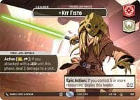 Kit Fisto - Focused Jedi Master (Showcase) - Legends of the Force - Star Wars: Unlimited card