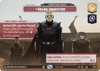 Grand Inquisitor - Stories Travel Quickly (Showcase) - Legends of the Force - Star Wars: Unlimited card