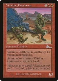Viashino Cutthroat - Urza's Legacy - Magic: The Gathering card