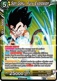 Son Goku, Fury Explosion (Deluxe Pack 2025 Vol.2) - Promotion Cards - Dragon Ball Super: Masters card