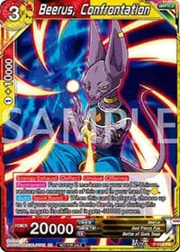 Beerus, confrontation (Deluxe Pack 2025 Vol.2) - Promotion Cards - Dragon Ball Super: Masters card