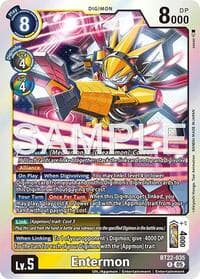Entermon - Cyber Eden - Digimon Card Game card