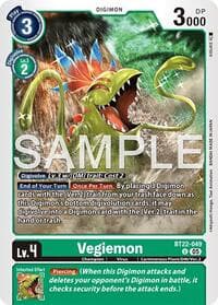 Vegiemon - Cyber Eden - Digimon Card Game card