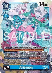 Ariemon - Cyber Eden - Digimon Card Game card