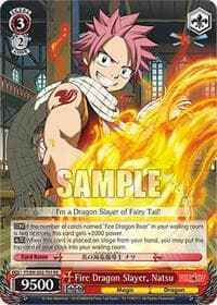 Fire Dragon Slayer, Natsu - Fairy Tail Chronicle Set - Weiss Schwarz card