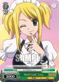 Maid Look, Lucy - Fairy Tail Chronicle Set - Weiss Schwarz card