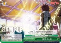DEAR KABY - Fairy Tail Chronicle Set - Weiss Schwarz card