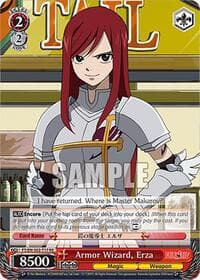 Armor Wizard, Erza - Fairy Tail Chronicle Set - Weiss Schwarz card