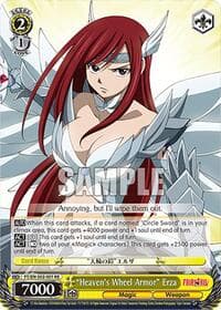 "Heaven's Wheel Armor" Erza - Fairy Tail Chronicle Set - Weiss Schwarz card