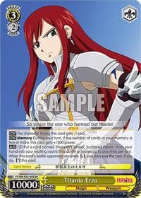 Titania Erza - Fairy Tail Chronicle Set - Weiss Schwarz card