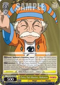Fairy Tail Master, Makarov - Fairy Tail Chronicle Set - Weiss Schwarz card