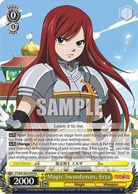 Magic Swordsman, Erza - Fairy Tail Chronicle Set - Weiss Schwarz card
