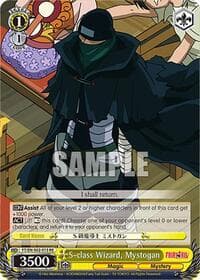S-class Wizard, Mystogan - Fairy Tail Chronicle Set - Weiss Schwarz card