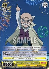 Laxus's "Grandpa" Makarov - Fairy Tail Chronicle Set - Weiss Schwarz card