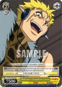 Makarov's Grandson, Laxus - Fairy Tail Chronicle Set - Weiss Schwarz card