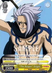 "The Reaper" Erigor - Fairy Tail Chronicle Set - Weiss Schwarz card