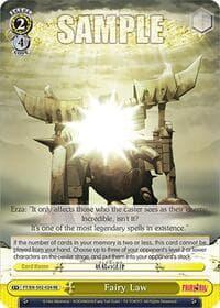 Fairy Law - Fairy Tail Chronicle Set - Weiss Schwarz card