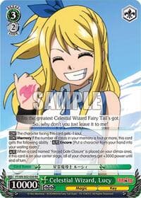 Celestial Wizard, Lucy - Fairy Tail Chronicle Set - Weiss Schwarz card