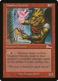 Viashino Heretic - Urza's Legacy - Magic: The Gathering card