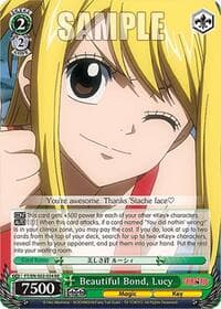 Beautiful Bond, Lucy - Fairy Tail Chronicle Set - Weiss Schwarz card
