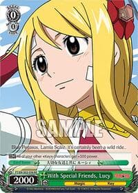 With Special Friends, Lucy - Fairy Tail Chronicle Set - Weiss Schwarz card