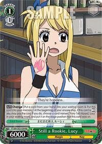 Still a Rookie, Lucy - Fairy Tail Chronicle Set - Weiss Schwarz card