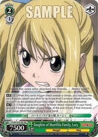 Daughter of Heartfilia Family, Lucy - Fairy Tail Chronicle Set - Weiss Schwarz card