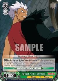 "Beast Arm" Elfman - Fairy Tail Chronicle Set - Weiss Schwarz card