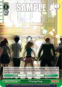 Changeling - Fairy Tail Chronicle Set - Weiss Schwarz card