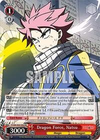 Dragon Force, Natsu - Fairy Tail Chronicle Set - Weiss Schwarz card